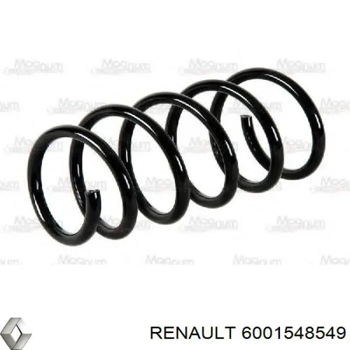 Sprężyna przednia Renault (RVI) 6001548549 cena, od 25,63 USD