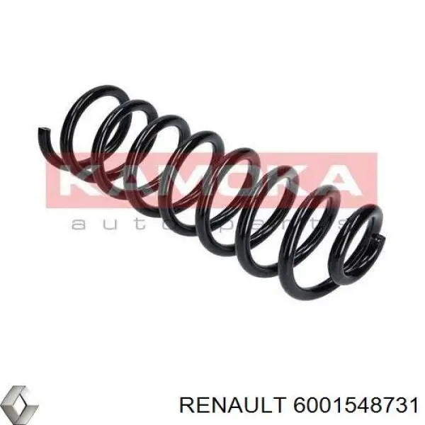 Do koszyka 6001548731 Renault (RVI) Sprężyna tylna