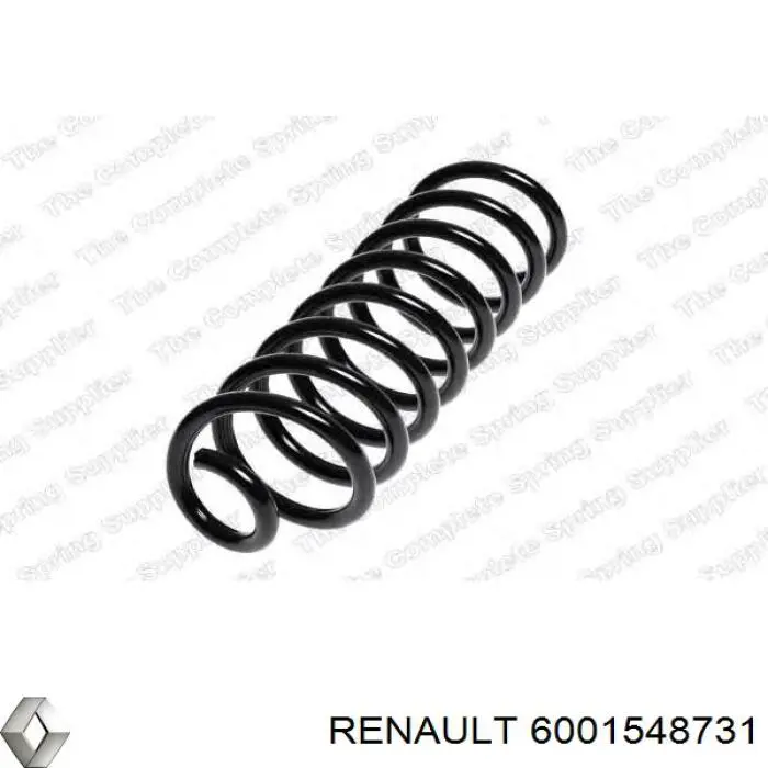 Sprężyna tylna 6001548731 Renault (RVI)