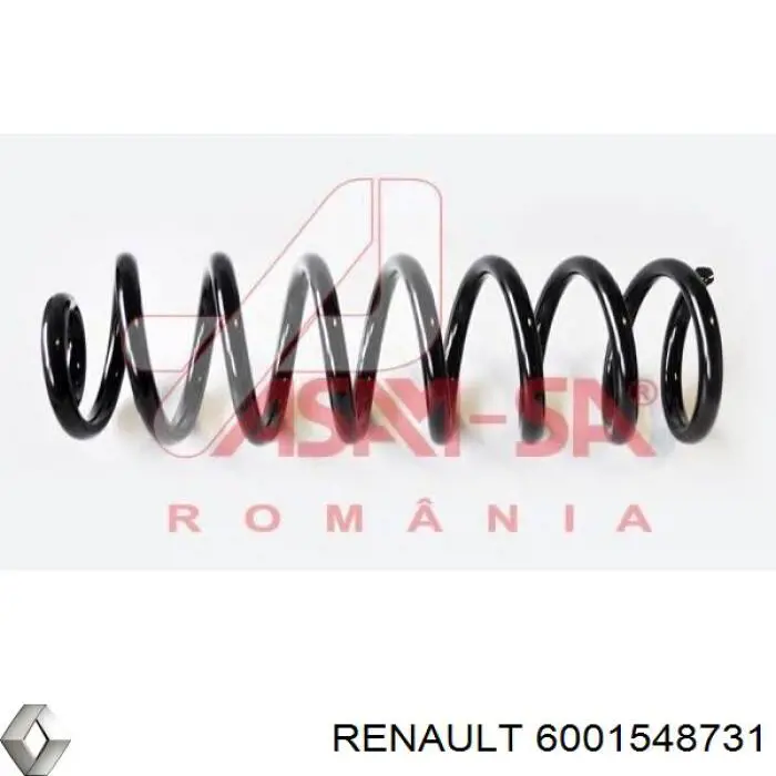 6001548731 Renault (RVI) Sprężyna tylna
