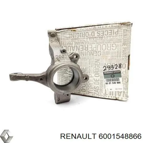 Czop (zwrotnica) przedni prawy Renault (RVI) 6001548866 cena, od 81,09 USD