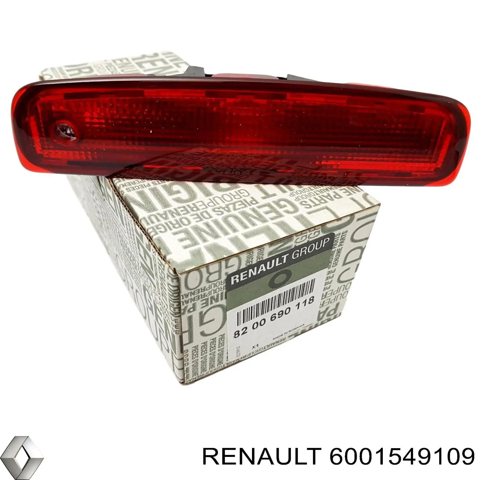 Lampa stop tylna dodatkowa Renault DOKKER minivan (FE) (2012 - 2020) cena, od 64,36 USD