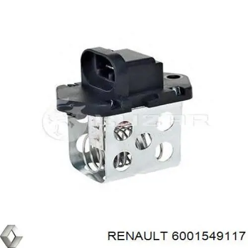 Rezystor wentylatora nagrzewnicy (ogrzewacza kabiny) Renault (RVI) 6001549117 cena, od 15,12 USD