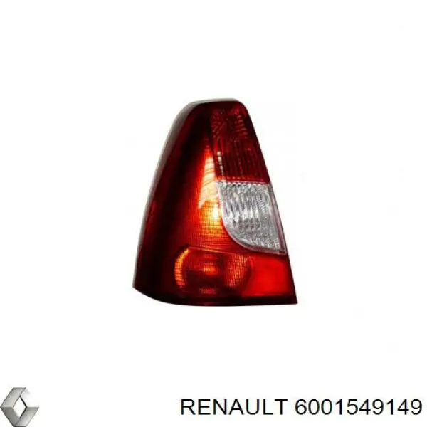 Do koszyka 6001549149 Renault (RVI) Lampa zespolona tylna lewa