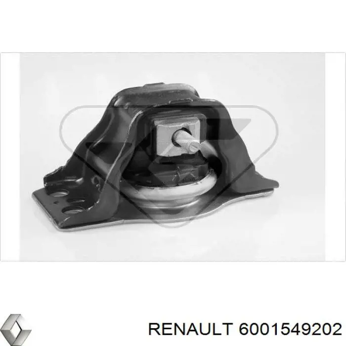 Poduszka (podpora) silnika prawa Renault (RVI) 6001549202 cena, od 56,28 USD