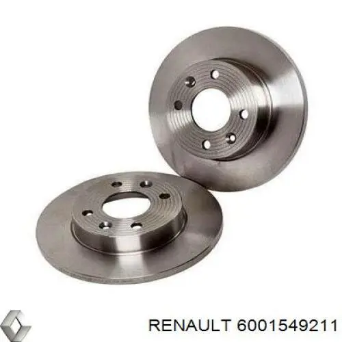 6001549211 Renault (RVI) Tarcza hamulcowa przednia