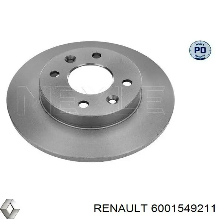 Tarcza hamulcowa przednia Renault (RVI) 6001549211 cena, od 26,39 USD