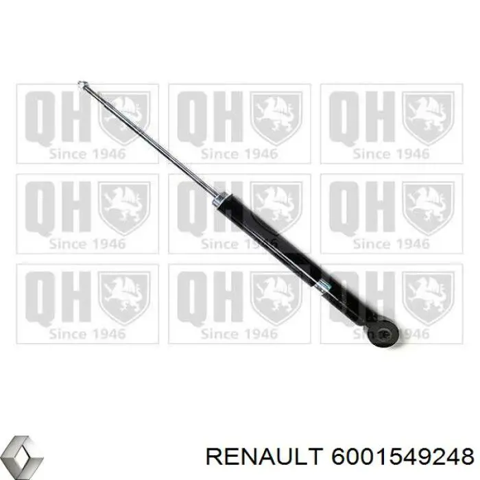Do koszyka 6001549248 Renault (RVI) Amortyzator tylny
