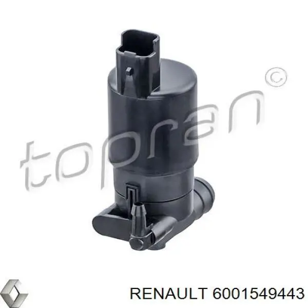 6001549443 Renault (RVI) Pompka spryskiwacza szyby przedniej