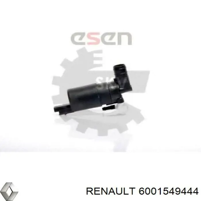 Do koszyka 6001549444 Renault (RVI) Pompka spryskiwacza szyby przedniej