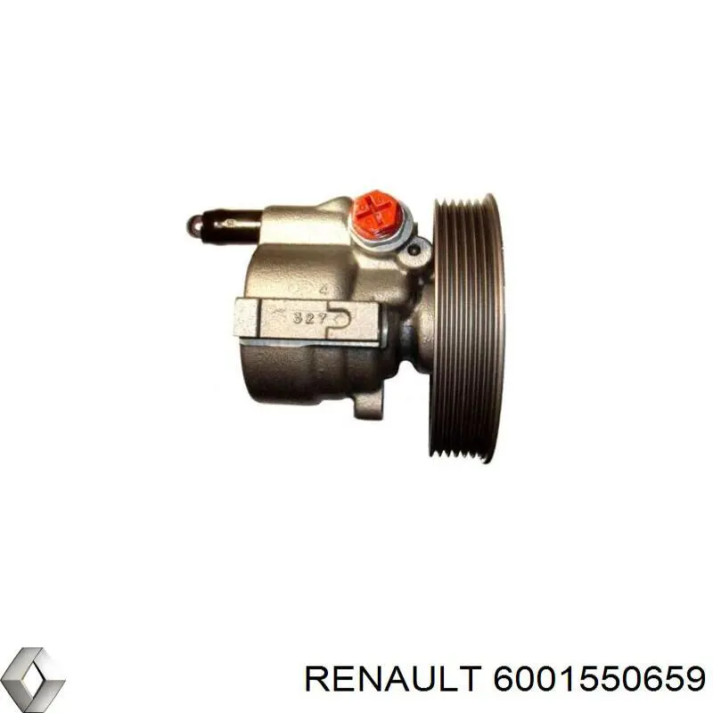 Do koszyka 491107076R Renault (RVI) Pompa wspomagania hydraulicznego kierownicy