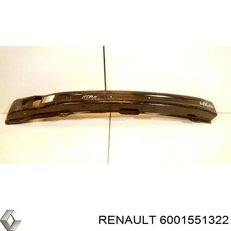 6001551322 Renault (RVI) Wzmocnienie zderzaka przedniego