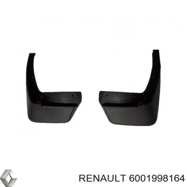 Chlapacze tylne, komplet do Renault LOGAN I LS