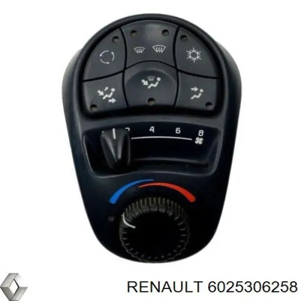 Sterownik trybów ogrzewania/klimatyzacji do Renault Espace III JE