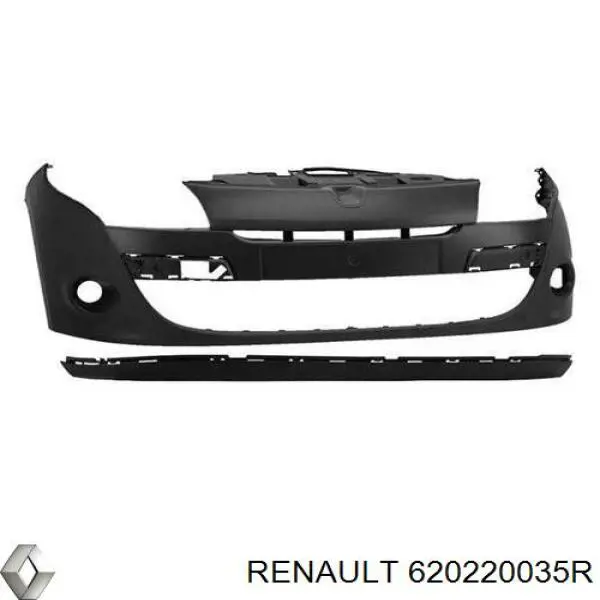 620220035R Renault (RVI) Zderzak przedni