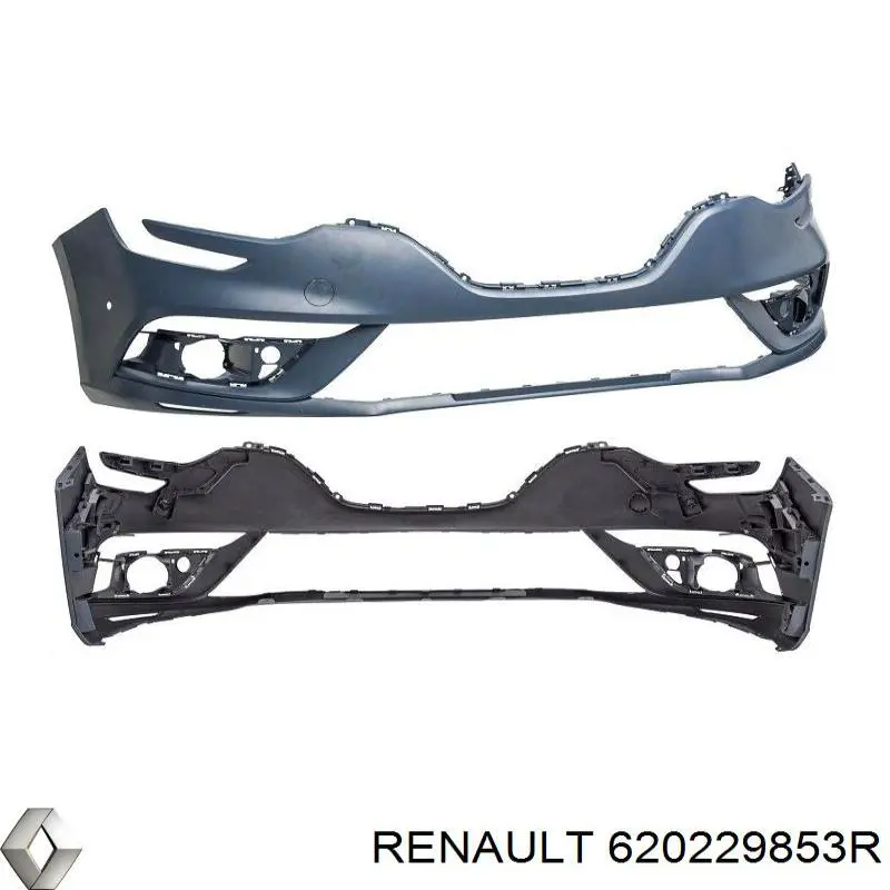 620229853R Renault (RVI) Zderzak przedni