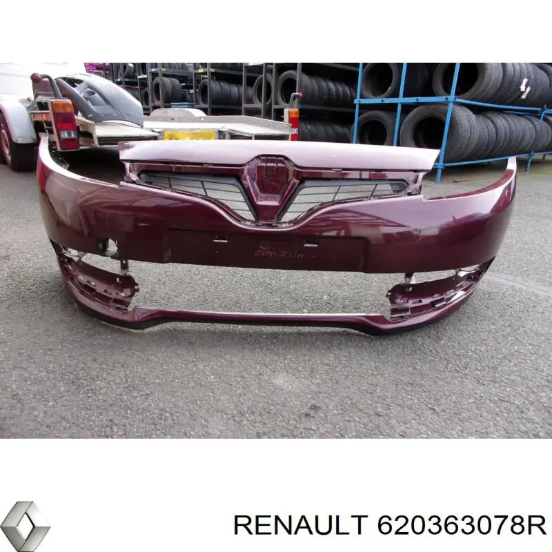 620363078R Renault (RVI) Atrapa chłodnicy