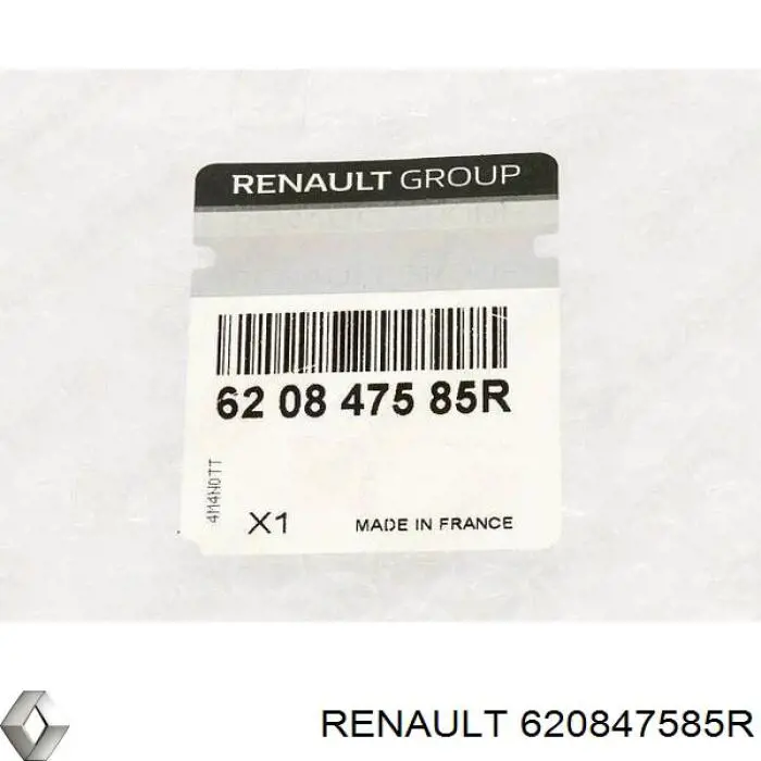 620847585R Renault (RVI) Listwa ochronna kratki zderzaka przedniego dolna