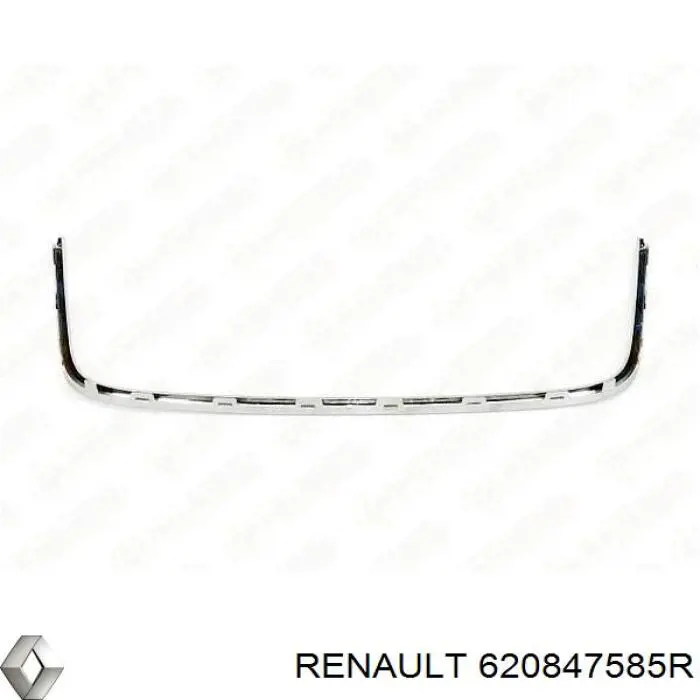 Listwa ochronna kratki zderzaka przedniego dolna Renault (RVI) 620847585R cena, od 134,76 USD
