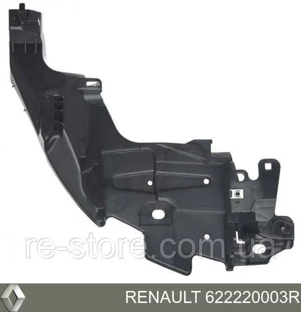 Wspornik zderzaka przedniego prawy Renault (RVI) 622220003R cena, od 51,38 USD