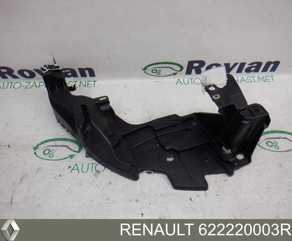 Do koszyka 622220003R Renault (RVI) Wspornik zderzaka przedniego prawy