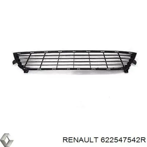 Kratka zderzaka przedniego środkowa Renault (RVI) 622547542R cena, od 30,58 USD