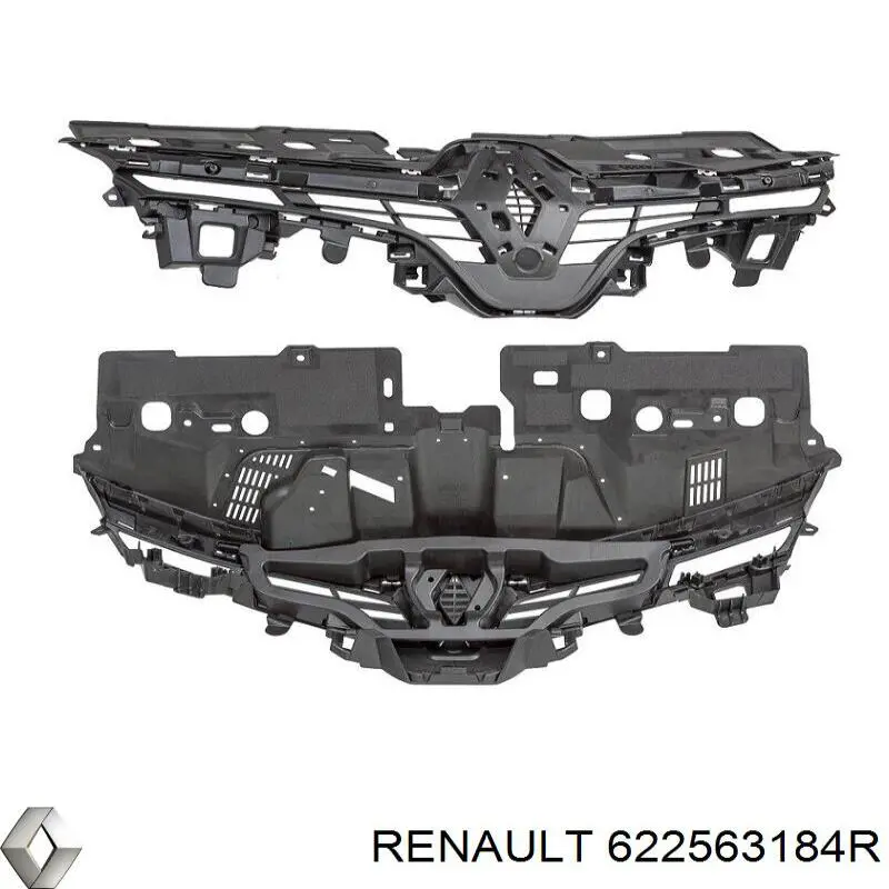 622563184R Renault (RVI) Atrapa chłodnicy
