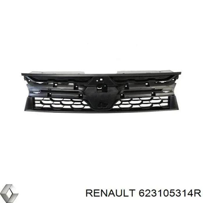 Atrapa chłodnicy Renault (RVI) 623105314R cena, od 109,72 USD