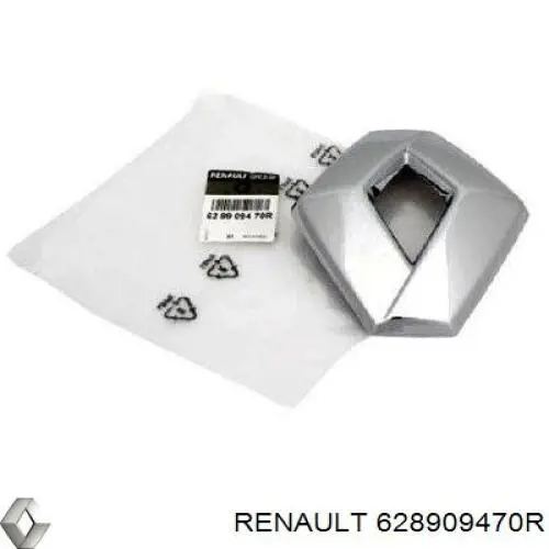 628909470R Renault (RVI) Emblemat na atrapę chłodnicy