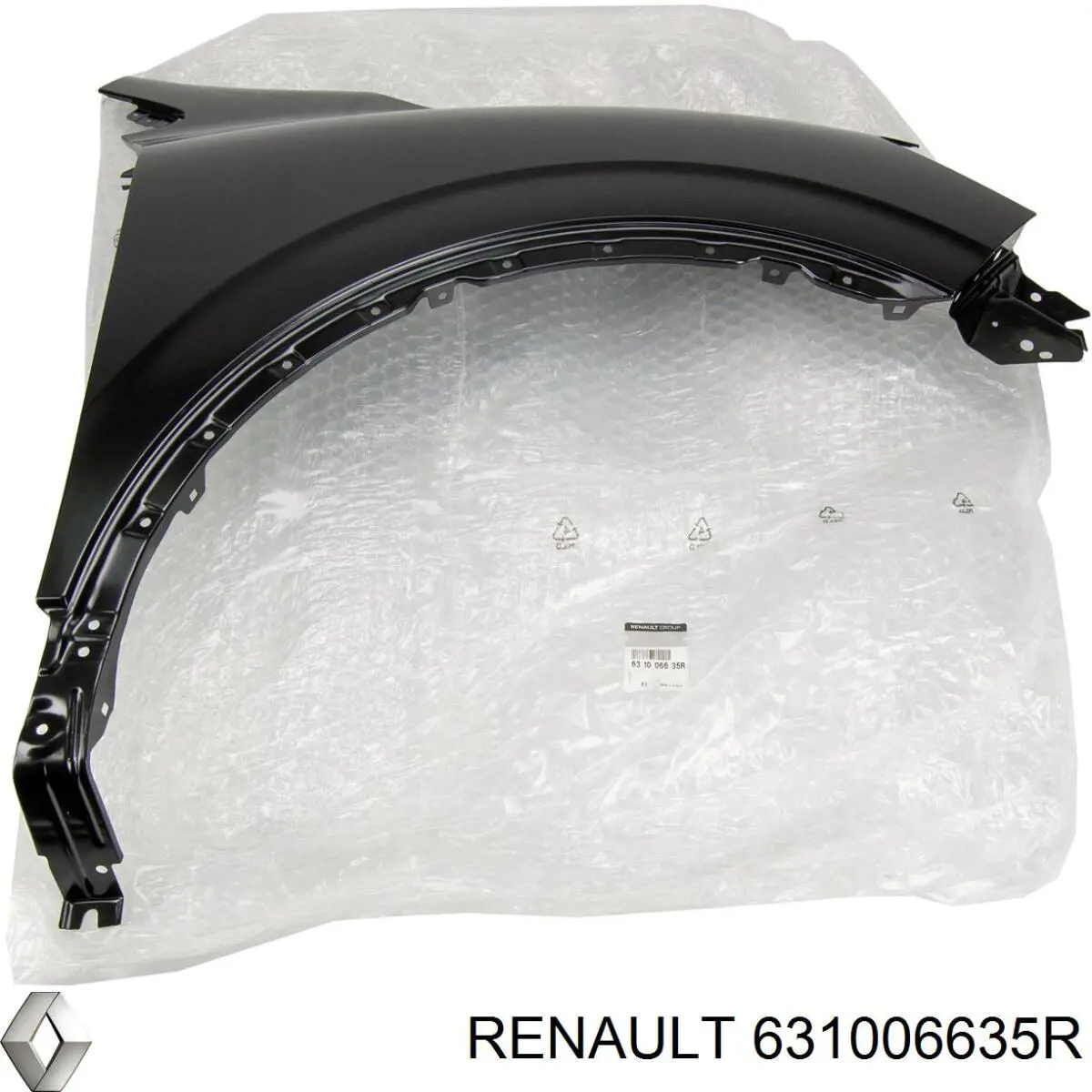 631006635R Renault (RVI) Błotnik przedni prawy