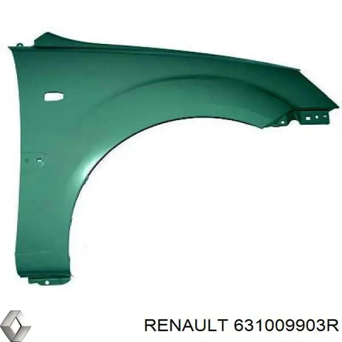 Błotnik przedni prawy Renault Scenic GRAND IV minivan (R9) (2016 - 2026) cena, od 186,15 USD