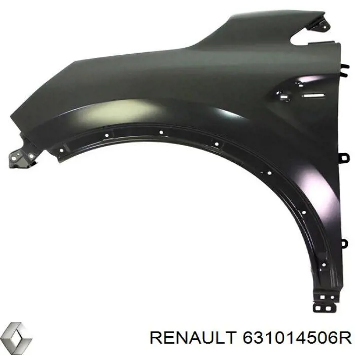 Do koszyka 631014506R Renault (RVI) Błotnik przedni lewy