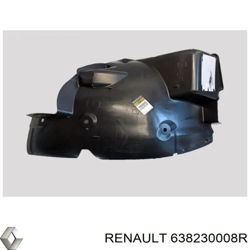 Do koszyka 638230008R Renault (RVI) Nadkole błotnika przedniego lewe tylne