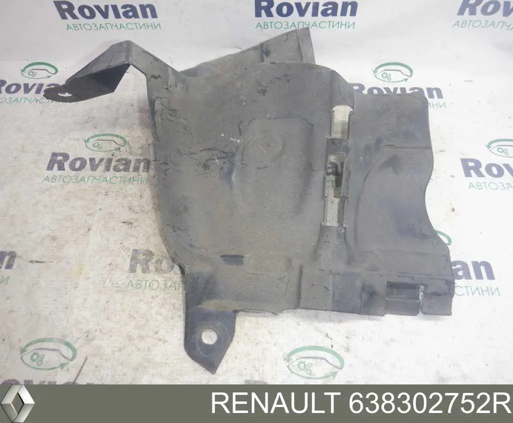 Do koszyka 638302752R Renault (RVI) Nadkole błotnika przedniego prawe przednie