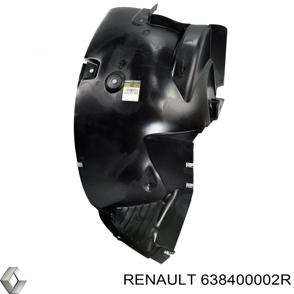 638400002R Renault (RVI) Nadkole błotnika przedniego prawe przednie