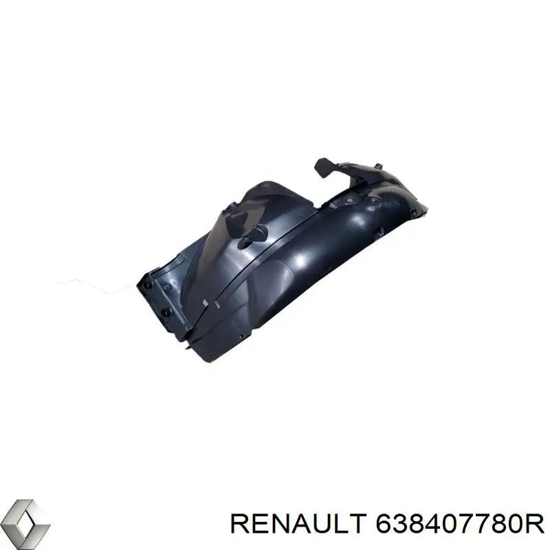 638407780R Renault (RVI) Nadkole błotnika przedniego prawe