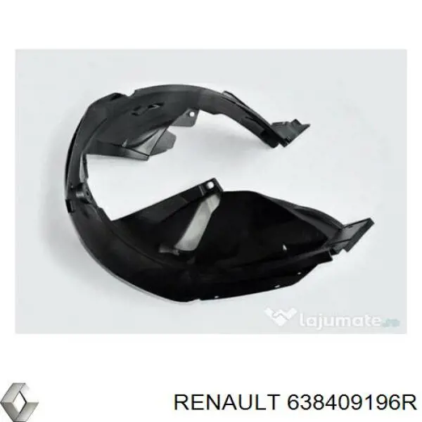 638409196R Renault (RVI) Nadkole błotnika przedniego prawe