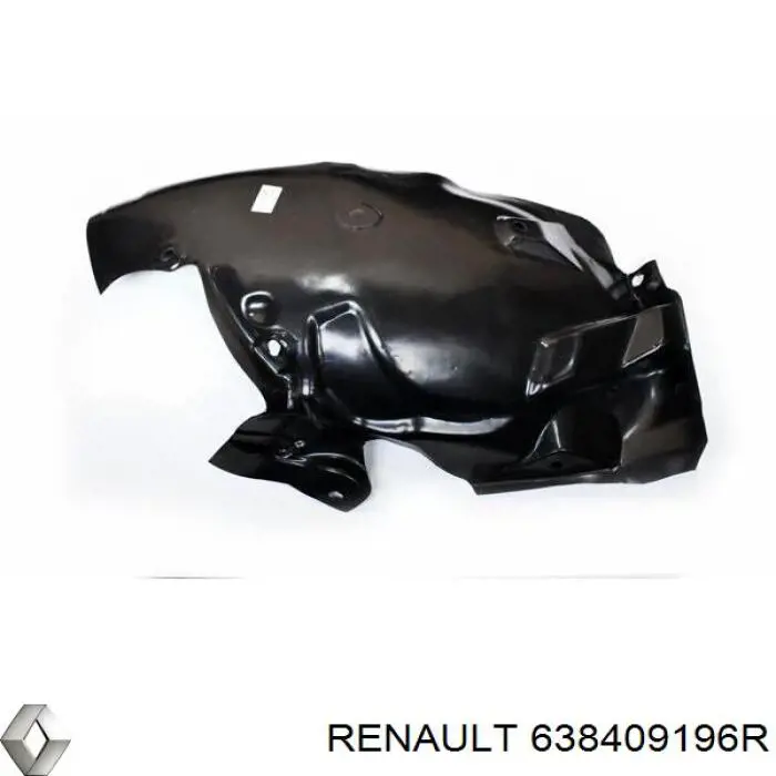 Nadkole błotnika przedniego prawe Renault (RVI) 638409196R cena, od 53,03 USD