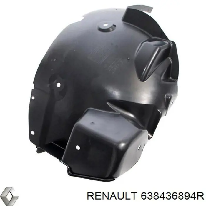 638436894R Renault (RVI) Nadkole błotnika przedniego lewe tylne