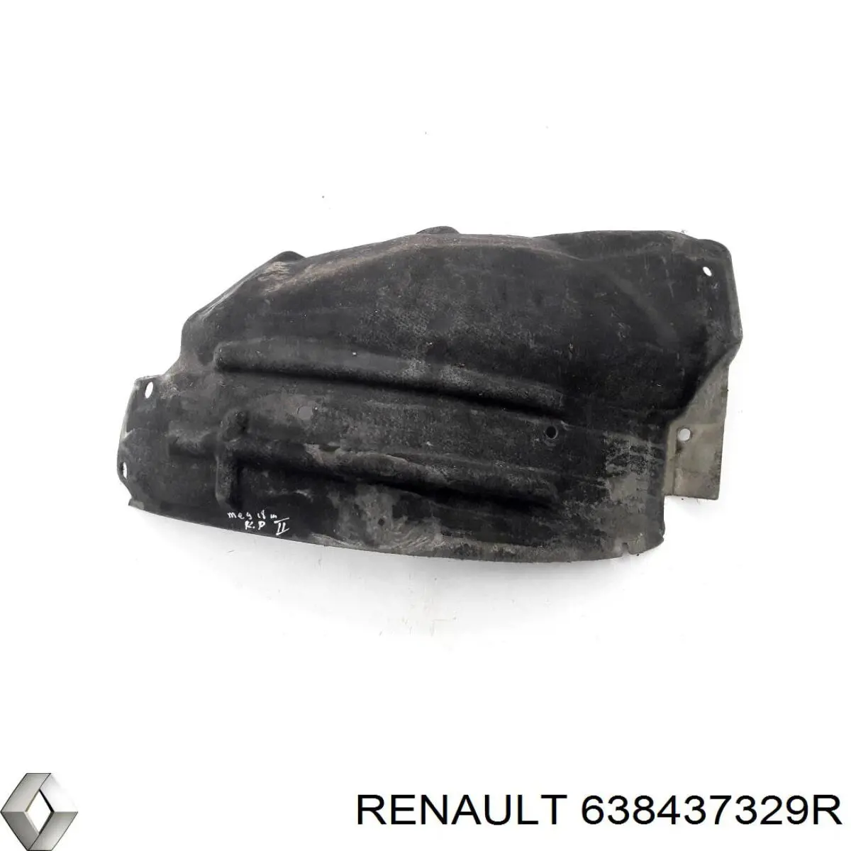 638437329R Renault (RVI) Nadkole błotnika przedniego lewe tylne