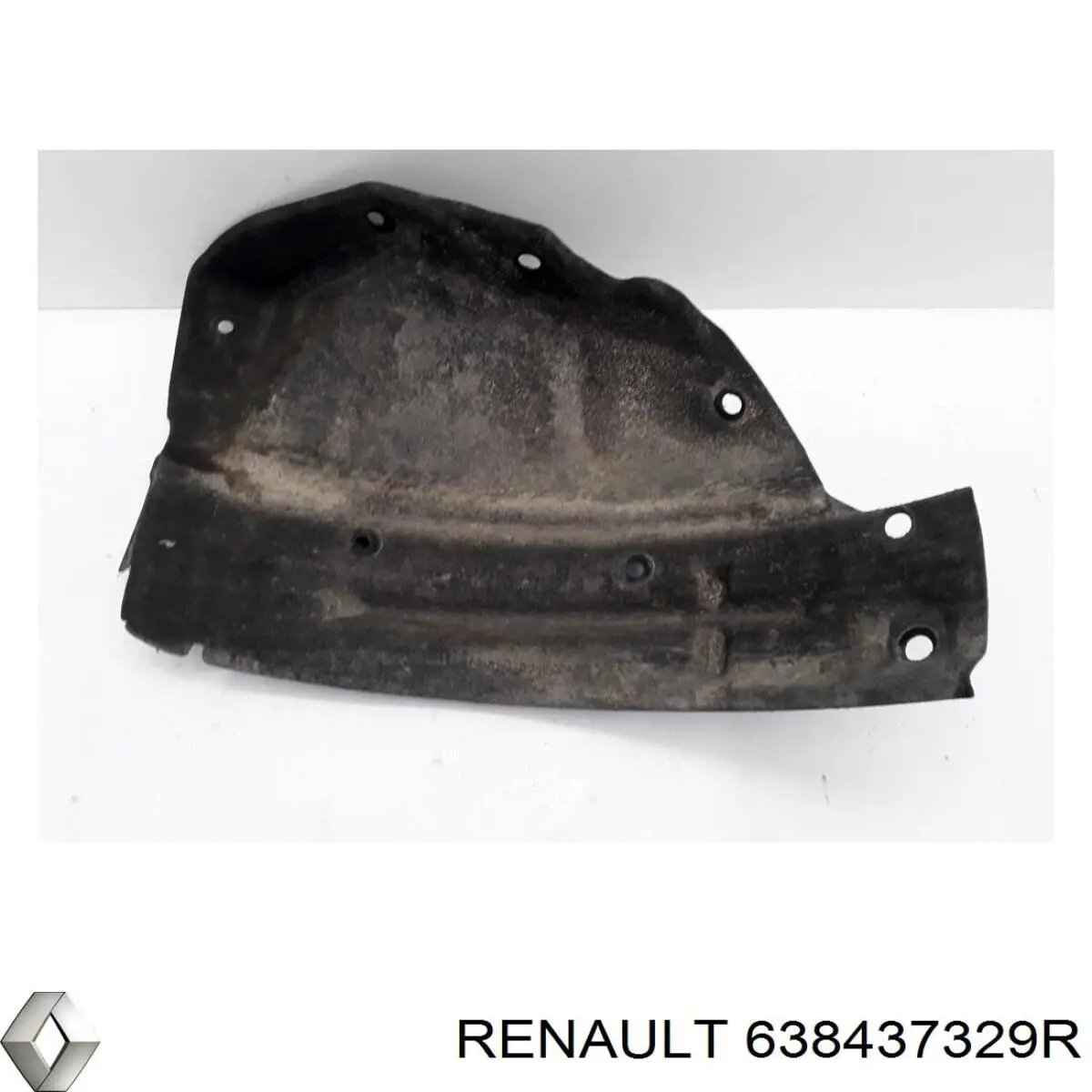 Do koszyka 638437329R Renault (RVI) Nadkole błotnika przedniego lewe tylne