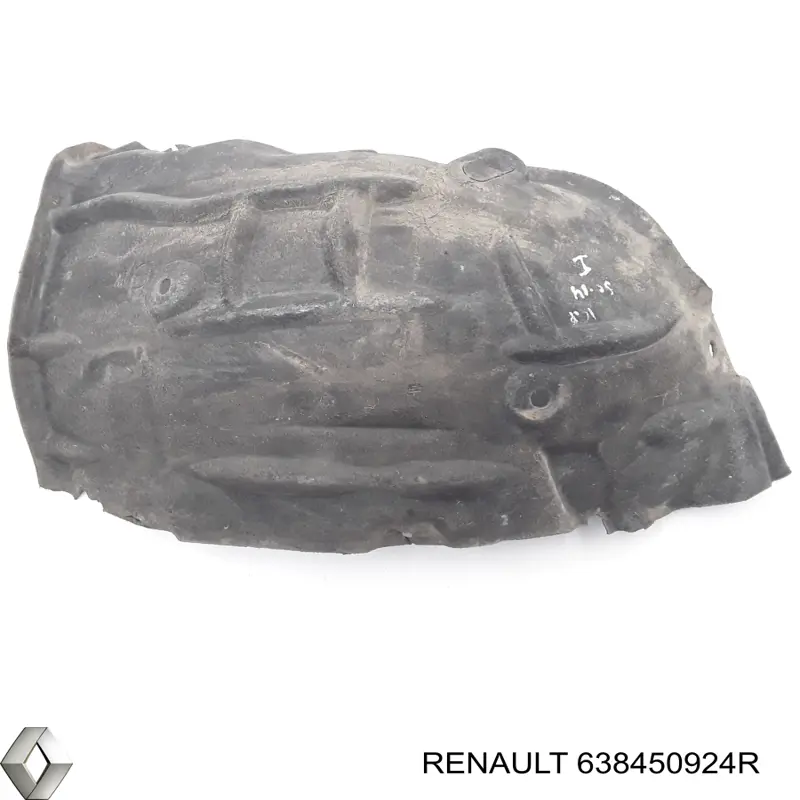 Nadkole błotnika przedniego lewe przednie Renault (RVI) 638450924R cena, od 50,05 USD