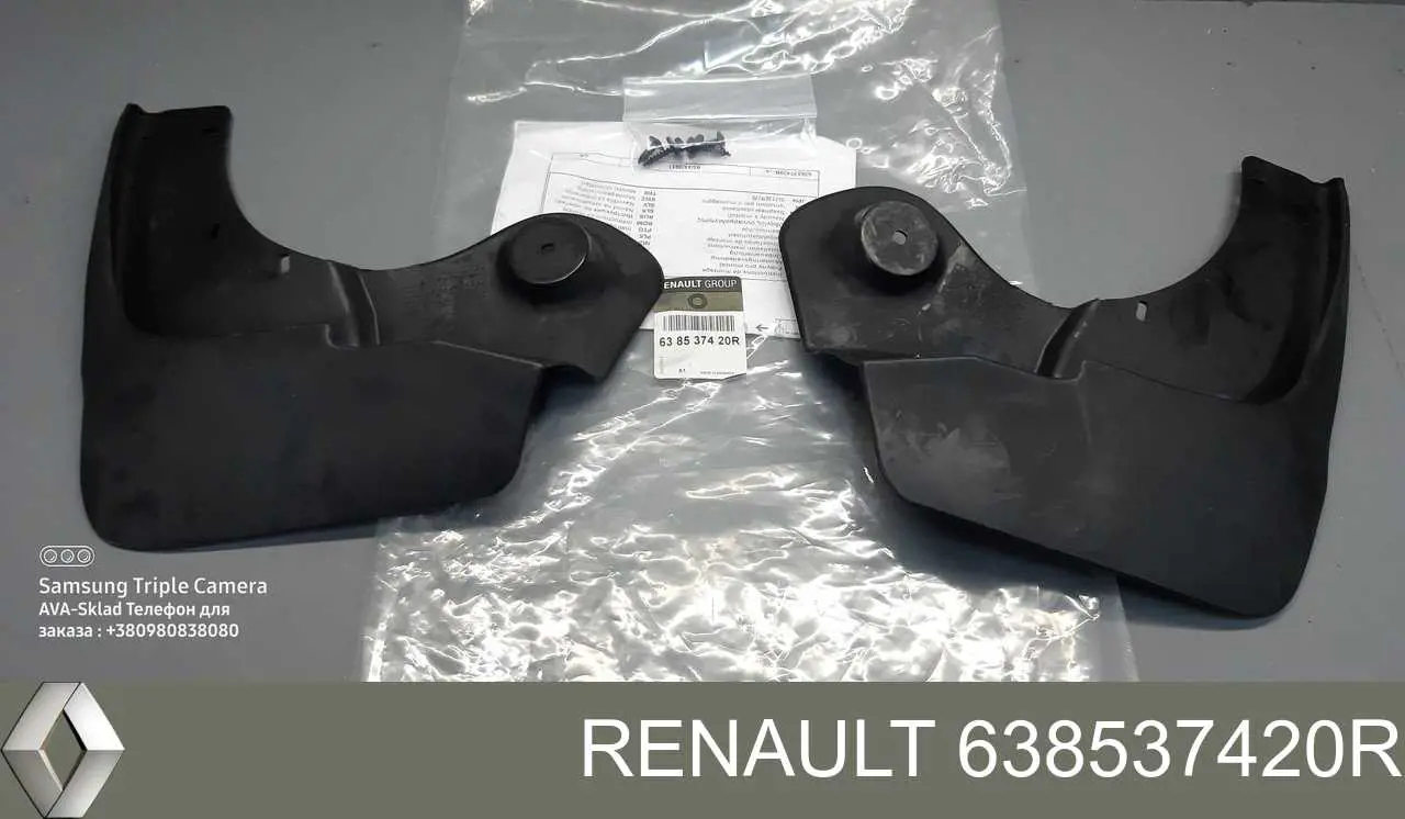 Do koszyka Chlapacze przednie, zestaw Renault DUSTER I HS