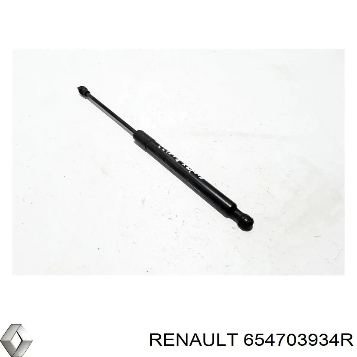 Do koszyka 654703934R Renault (RVI) Amortyzator maski