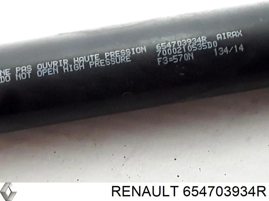 Amortyzator maski Renault (RVI) 654703934R cena, od 15,86 USD