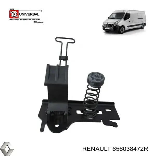 Uchwyt zamka maski Renault (RVI) 656038472R cena, od 71,51 USD