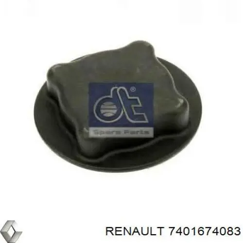 Pokrywa (korek) zbiornika wyrównawczego Renault (RVI) 7401674083 cena, od 5,24 USD