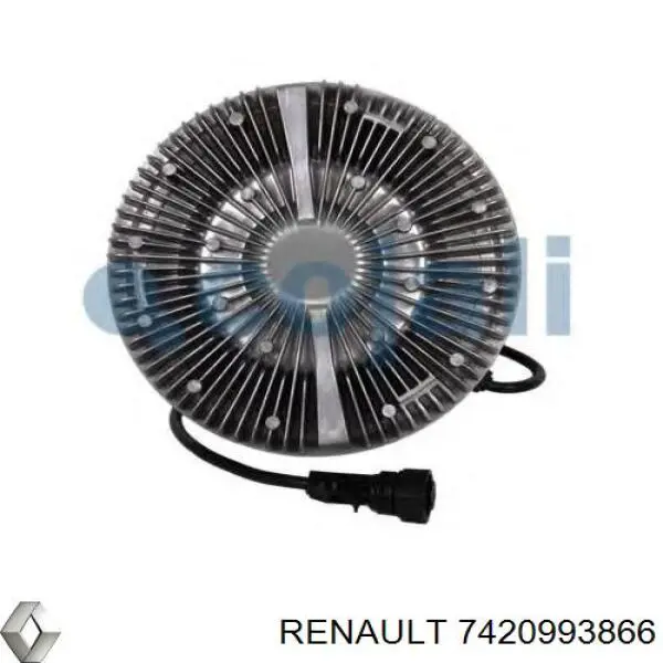 7420993866 Renault (RVI) Sprzęgło wiskotyczne wentylatora chłodzenia
