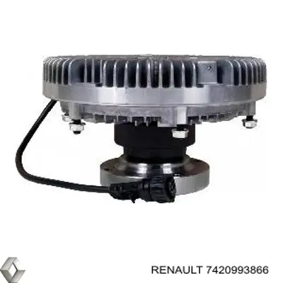 Sprzęgło wiskotyczne wentylatora chłodzenia Renault (RVI) 7420993866 cena, od 488,97 USD