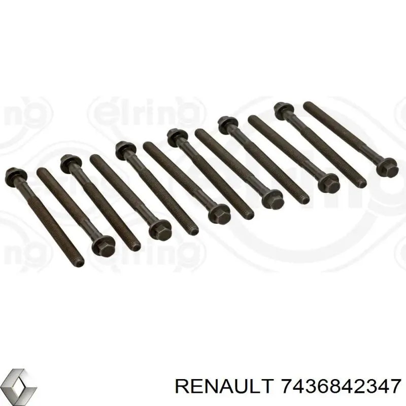 7436842347 Renault (RVI) śruba głowicy cylindrów